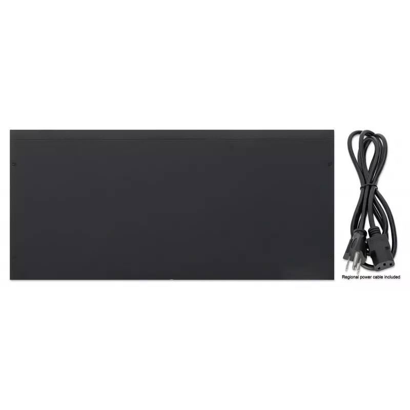 Intellinet 24 prievadų gigabito Ethernet PoE+ žiniatinklio valdomas jungiklis su 4 gigabito kombinuotais Base-T/SFP prievadais, IEEE 802.3at/af, 370 W, 19 colių stovo montavimui