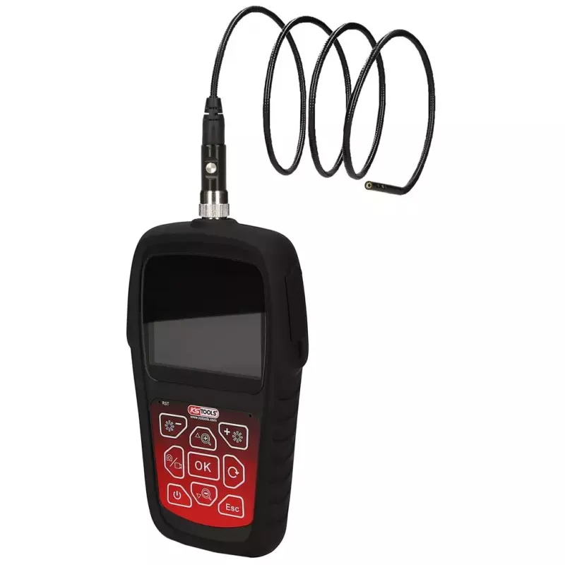 Pramoninis endoskopas KS Tools 550.7530, rankinis apžiūros įrenginys, 525 g