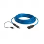 Icron Spectra™ 3001-15 USB 3.2 Gen 1 ilginimo kabelis 15 m, USB A (vyras) – USB A (vyras), juodas/mėlynas