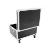 Dėklas Flight Case Roadinger 30126766 Fanera Juoda Sidabrinė 22,8 kg