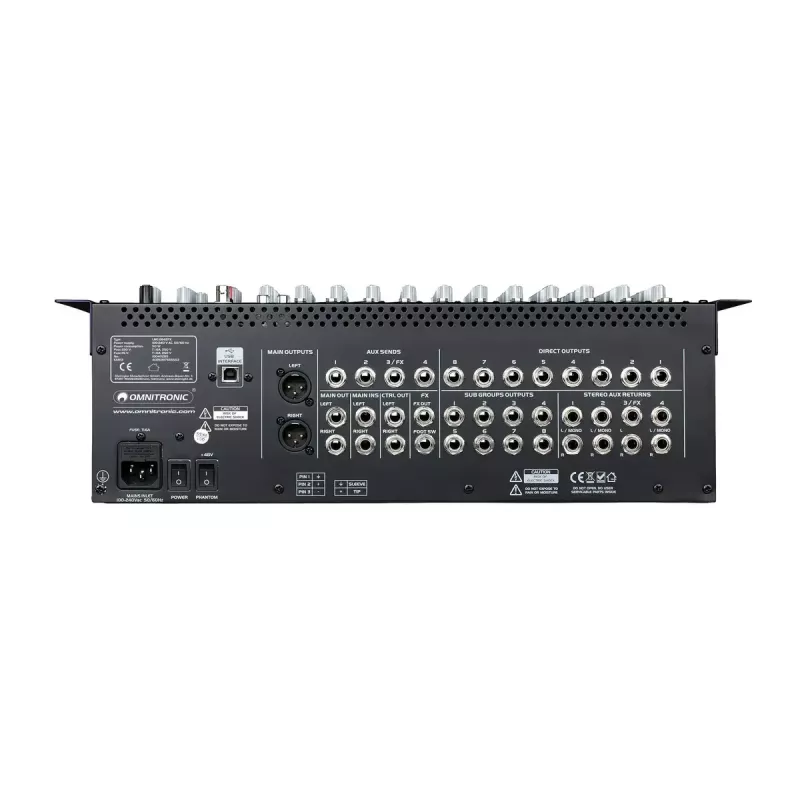 Mikšerinis garso stalas Omnitronic 10040285