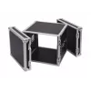 Transportinis dėklas Flight case Roadinger 30109790 fanera juoda sidabrinė 19,8 kg
