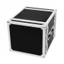 Transportinis dėklas Flight case Roadinger 30109790 fanera juoda sidabrinė 19,8 kg
