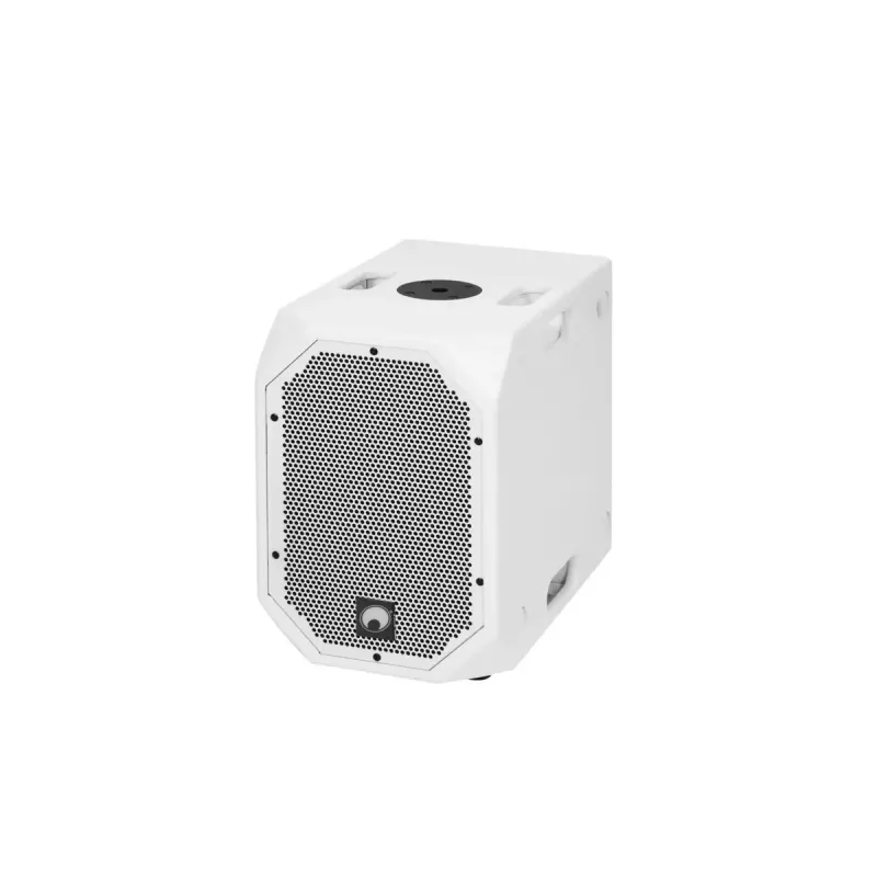 Aktyvus žemųjų dažnių garsiakalbis Omnitronic BOB-10A Baltas