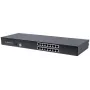 Intellinet Modular 16-Portų CAT5 VGA KVM Jungiklis, skirtas naudoti su gaminiais 507622, 507738, 507981, 507998, 508025, 508032, 508049 ir 508056
