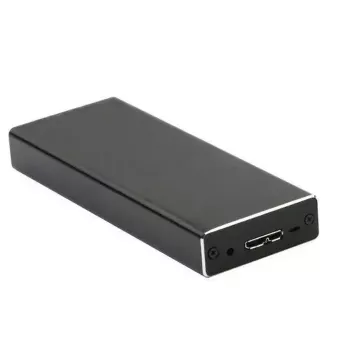 CoreParts MSUB2340 korpusas SSD diskui, juodas