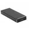CoreParts MSUB2340 korpusas SSD diskui, juodas