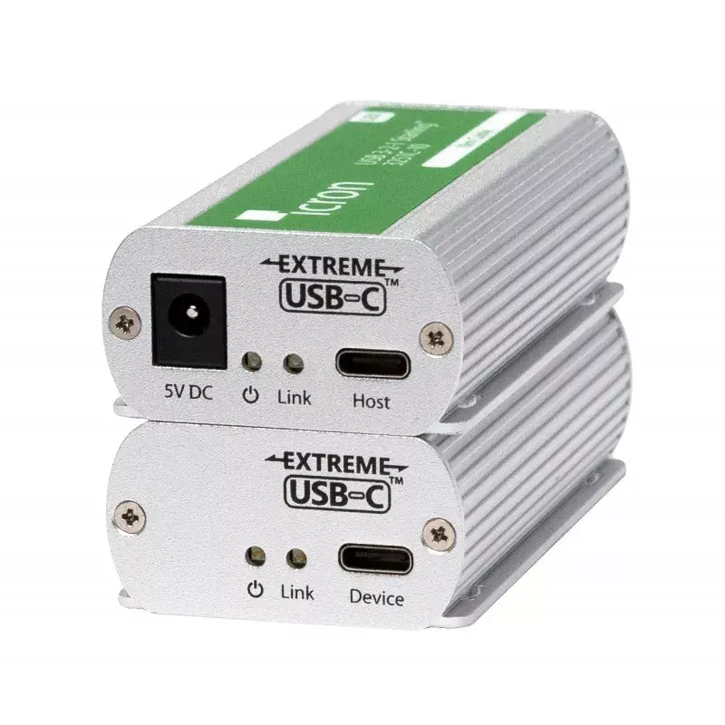 KVM prailgintuvas Siųstuvas ir imtuvas Icron 00-00457, laidinis USB Type-C, 10 m
