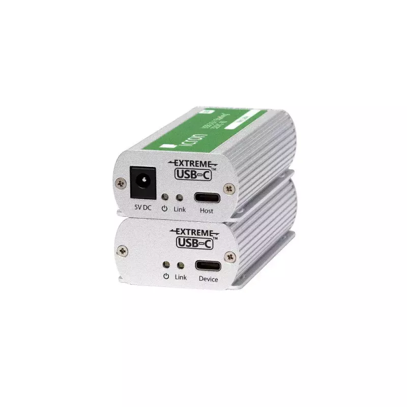KVM prailgintuvas Siųstuvas ir imtuvas Icron 00-00457, laidinis USB Type-C, 10 m