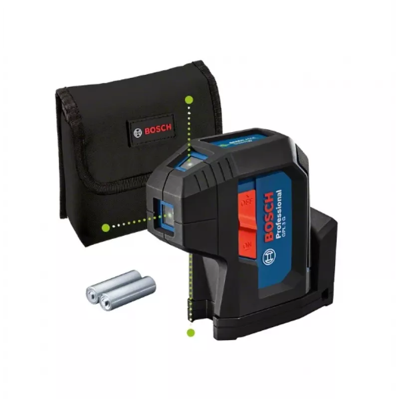 Bosch GPL 3 G Professional taškinis nivelyras 30 m 500-540 nm (< 10 mW)