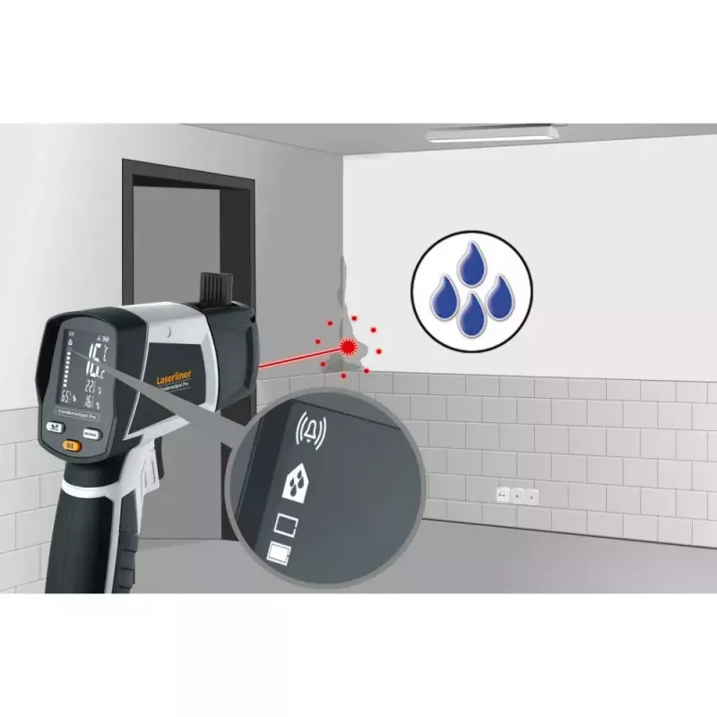 Laserliner CondenseSpot Pro temperatūros ir drėgmės matavimo prietaisas