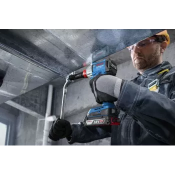 Bosch GDX 18V-285 akumuliatorinis gręžtuvas-suktuvas 2800 RPM 1.1 kg juodas, mėlynas