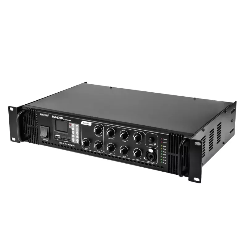 Stiprintuvas Omnitronic 80709611 Performance/stage Juodas