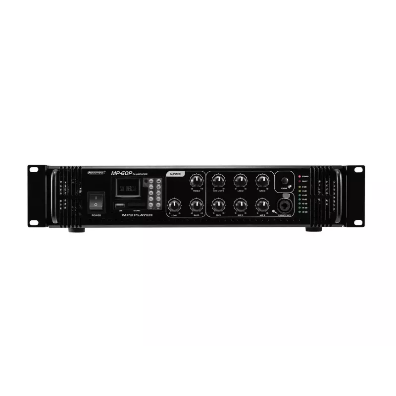 Stiprintuvas Omnitronic 80709611 Performance/stage Juodas