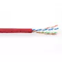 Gyslinis kabelis ACT CAT6A U/UTP PVC 305m Raudonas