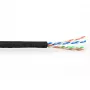 Patch laidas ACT CAT6A U/UTP PVC 305m Juodas