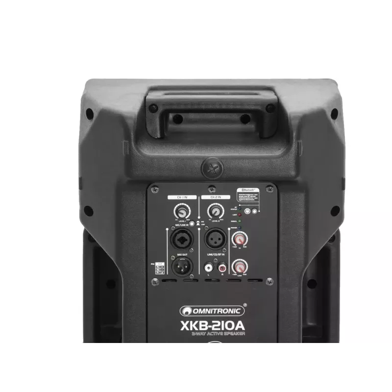 Kolonėlė Omnitronic 11038794 Juoda 2 krypčių laidinė ir belaidė