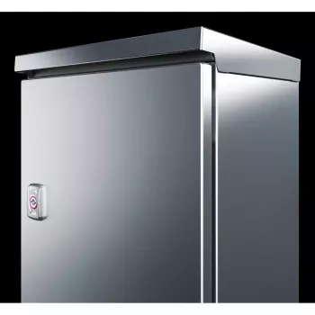 Rack viršus Rittal AX 2476.010 — nerūdijantis plienas, aukštis 47 mm, svoris 3,48 kg