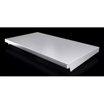 Rack viršus Rittal AX 2476.010 — nerūdijantis plienas, aukštis 47 mm, svoris 3,48 kg