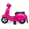 Elektrinis paspirtukas Jamara Vespa Mini, 4 ratai, nuo 1,6 metų, juodas arba rožinis