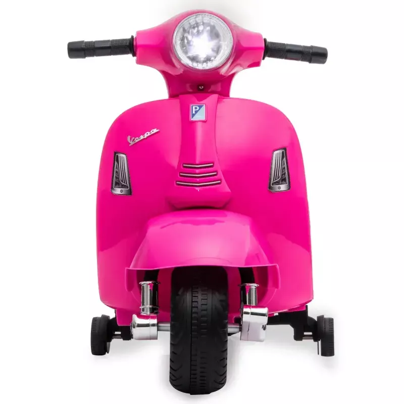 Elektrinis paspirtukas Jamara Vespa Mini, 4 ratai, nuo 1,6 metų, juodas arba rožinis
