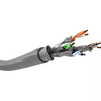 Tinklo kabelis Goobay 96095 Pilka 305m Cat6a S/FTP