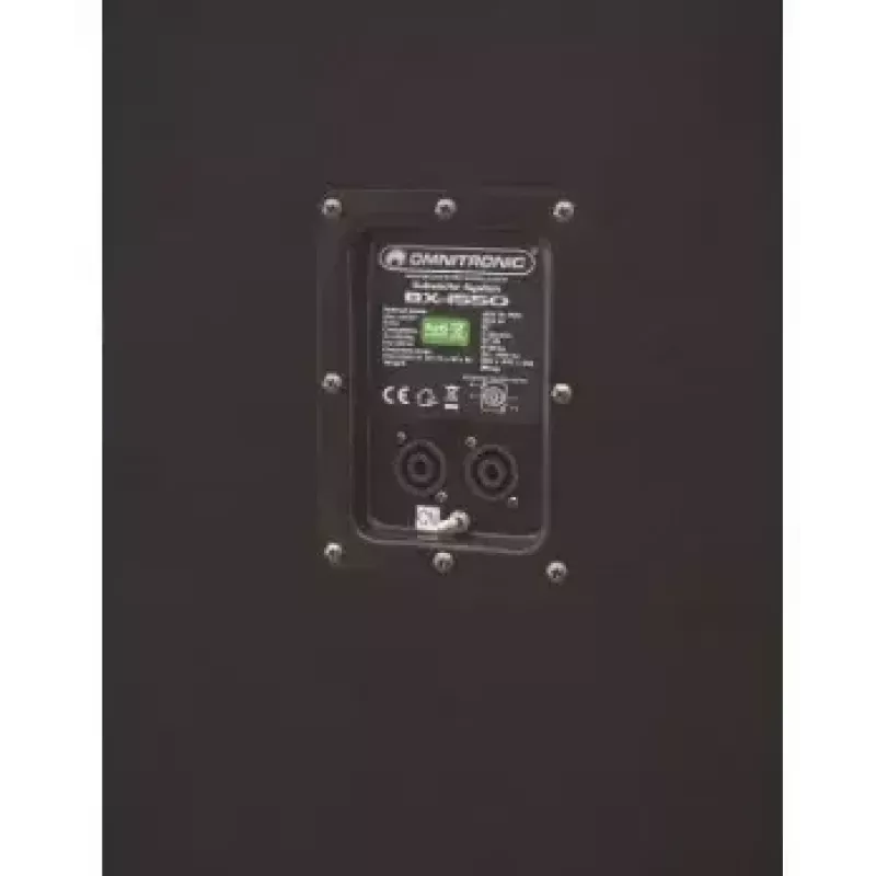 Pasyvus žemų dažnių garsiakalbis Omnitronic BX-1550 Juodas