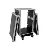 Hard case Roadinger 30109132 aliuminis juodas sidabrinis 555x630x985 mm