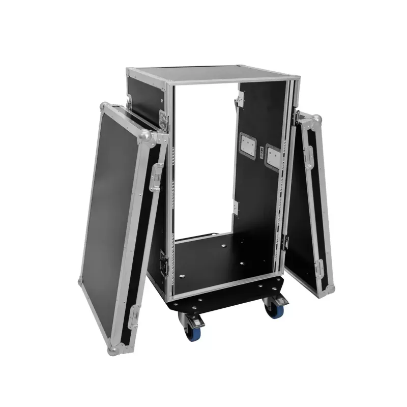 Hard case Roadinger 30109132 aliuminis juodas sidabrinis 555x630x985 mm