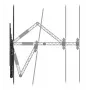 Hama 00220852 TV laikiklis/sieninis laikiklis 2.29 m (90 colių) Juodas