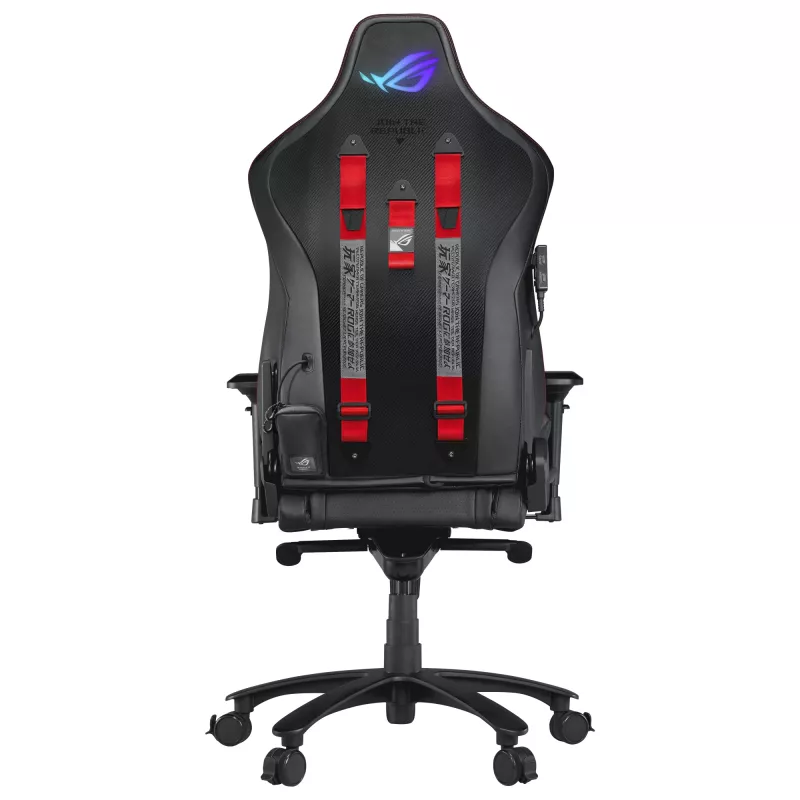 ASUS ROG Chariot X universali žaidimų kėdė, minkšta sėdynė, juoda