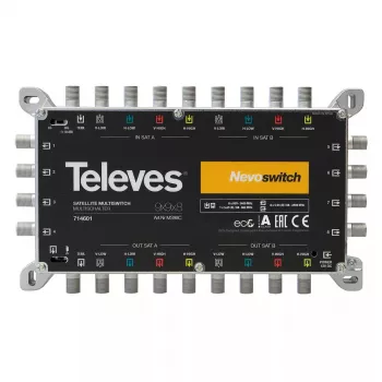 Satelitinis multiswitchius Televes 714601 9 įėjimai 17 išėjimų