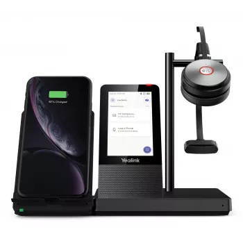 Belaidis DECT ausinių rinkinys Yealink WH66 Mono TEAMS