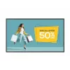 Sharp PN-HY431 skaitmeninės reklamos plokščiasis ekranas 109,2 cm (43 colių) TFT 500 cd/m² 4K Ultra HD juodas 24/7