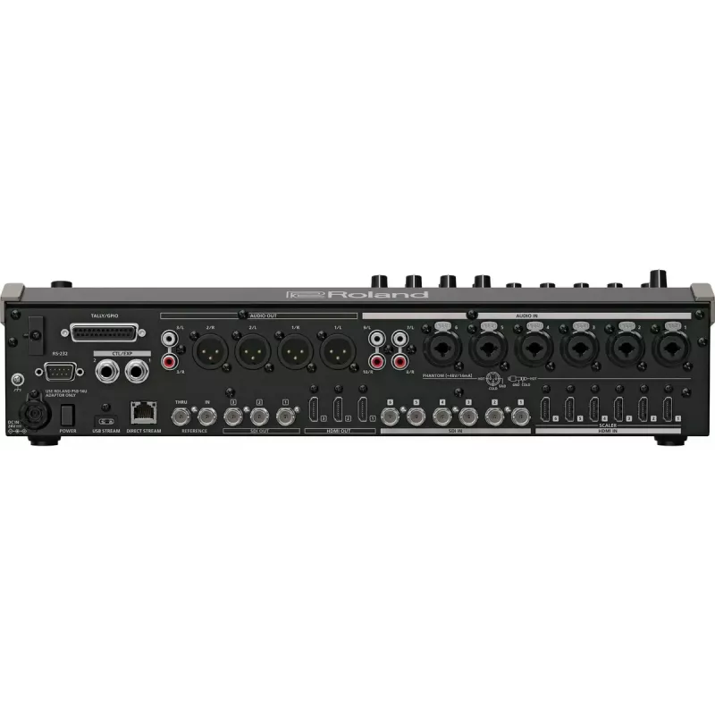 Audio maišytuvas Roland VR-120HD 42 kanalai 24 bit 48 kHz Juoda