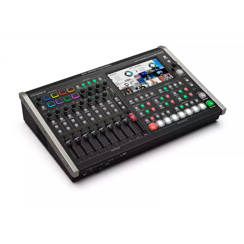 Audio maišytuvas Roland VR-120HD 42 kanalai 24 bit 48 kHz Juoda