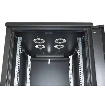 Intellinet 19 inch tinklo spinta - laisvai pastatoma, 42U, 600x800 mm (plotis x gylis), juoda, plokščioje pakuotėje, max 1500 kg, kelių taškų durų spyna, po vieną spyną šoninėms plokštėms, naudingas gylis 123–573 mm, IP20, stelažas, plienas
