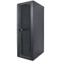 Intellinet 19 inch tinklo spinta – laisvai pastatoma, 32U, 600x600 mm (plotis x gylis), juoda, plokščioje dėžėje, maks. 1500 kg, kelių taškų durų spyna, po vieną spyną šoniniame skydelyje, naudingas gylis 123–373 mm, IP20, stelažas, plienas