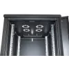 Intellinet 19 inch tinklo spinta – laisvai pastatoma, 32U, 600x600 mm (plotis x gylis), juoda, plokščioje dėžėje, maks. 1500 kg, kelių taškų durų spyna, po vieną spyną šoniniame skydelyje, naudingas gylis 123–373 mm, IP20, stelažas, plienas