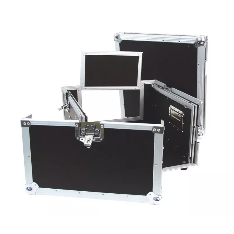 Kelioninis dėklas Roadinger 30110003 Fanera Juoda Sidabrinė 11 kg