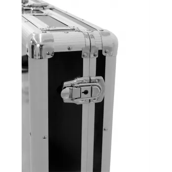 Flight case Roadinger 30125346 DJ valdikliui Fanera Juoda Sidabrinė