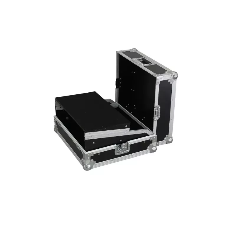 Transportinis dėklas Flight case Roadinger 30111563 Fanera Juoda Sidabrinė 10.7 kg