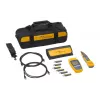 PoE testeris Fluke MicroScanner PoE juodas mėlynas geltonas RJ-45 RJ-11