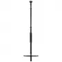 Hama Smooth Tripod 1/4 colio aliumininis juodai rožinis trikojis