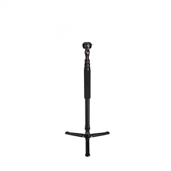 Hama Smooth Tripod 1/4 colio aliumininis juodai rožinis trikojis