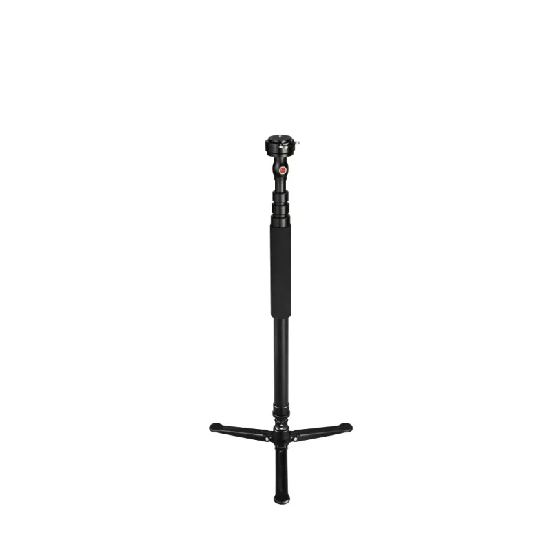Hama Smooth Tripod 1/4 colio aliumininis juodai rožinis trikojis