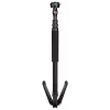 Hama Smooth Tripod 1/4 colio aliumininis juodai rožinis trikojis
