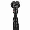 Hama Smooth Tripod 1/4 colio aliumininis juodai rožinis trikojis