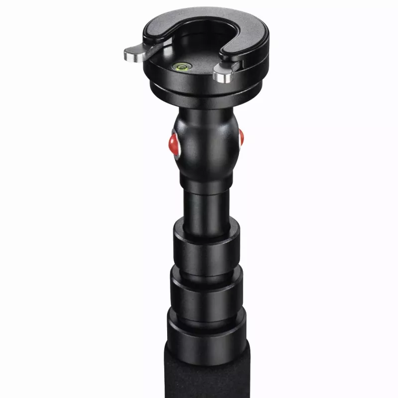Hama Smooth Tripod 1/4 colio aliumininis juodai rožinis trikojis