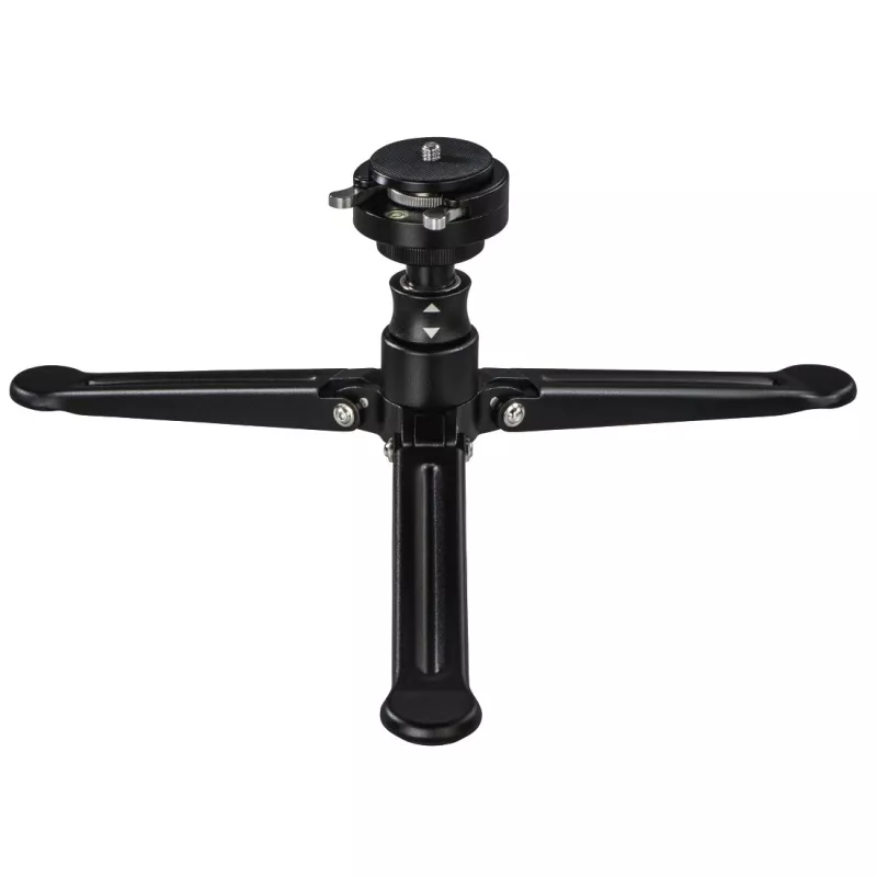 Hama Smooth Tripod 1/4 colio aliumininis juodai rožinis trikojis